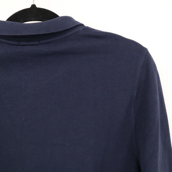 J. Crew Piqué Fleece Sweatshirt Men XS Blue Preppy Academia Collegiate Classic - Picture 11 of 16